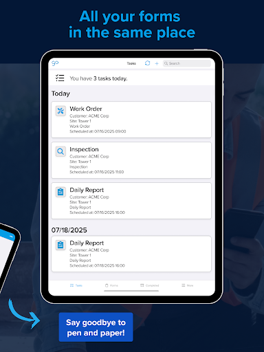 GoCanvas Business Apps & Forms ekran görüntüsü
