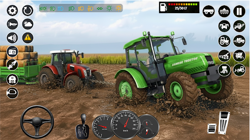 Indian Tractor Farming Game 3D ekran görüntüsü