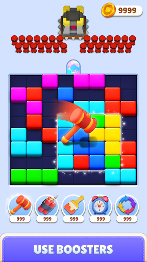 Block vs Tower: Merge Puzzle ekran görüntüsü