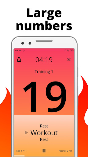 Burn IT Workout Tabata Timer ekran görüntüsü