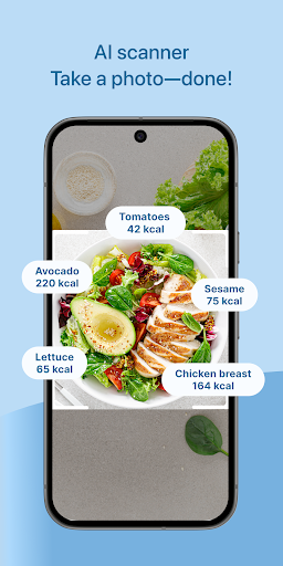 Fddb AI calorie counter & diet ekran görüntüsü