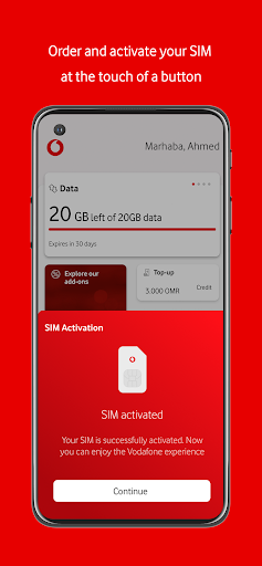 My Vodafone Oman ekran görüntüsü