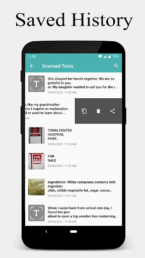 Text Scanner - OCR App ekran görüntüsü