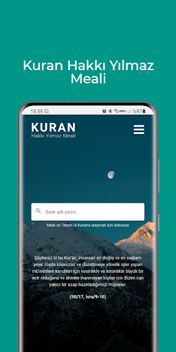 Kuran Meali - Hakkı Yılmaz ekran görüntüsü