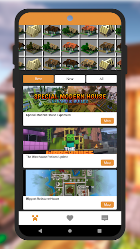 Minecraft PE için Ev Modları ekran görüntüsü