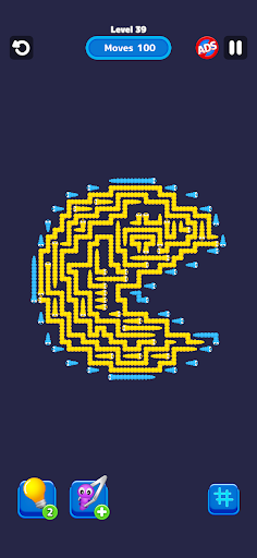 Worm Escape : Tap Out Puzzle ekran görüntüsü