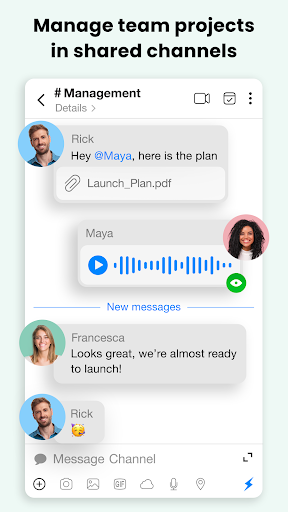 Spike: AI Email & Team Chat ekran görüntüsü