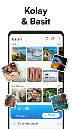 Galeri - Fotoğraf Düzenleyici ekran görüntüsü