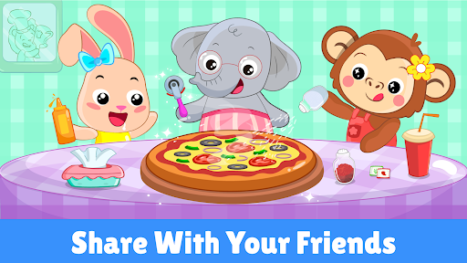 Pizza maker Kids Cooking games ekran görüntüsü