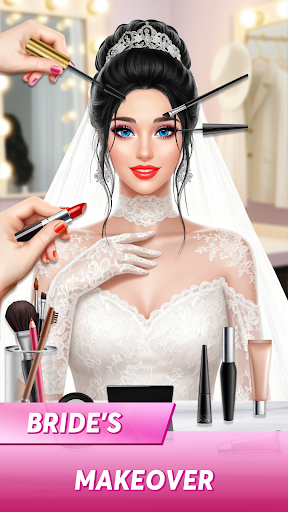 Bridal Dress Up Wedding Games ekran görüntüsü