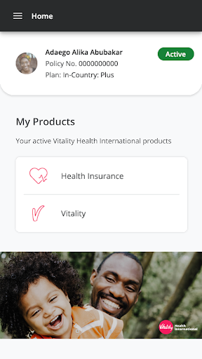Vitality Health International ekran görüntüsü