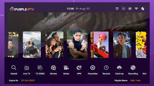 IPTV Smart Purple Player ekran görüntüsü