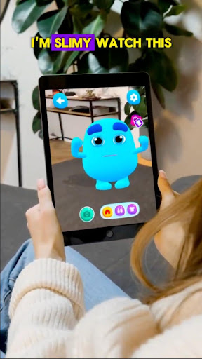 Talk to me Slimy: AI Slime Pet ekran görüntüsü