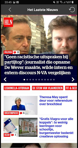 Belgium Newspapers ekran görüntüsü