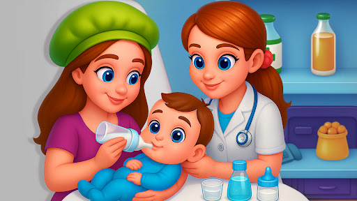 Pregnant Mommy Care Games ekran görüntüsü