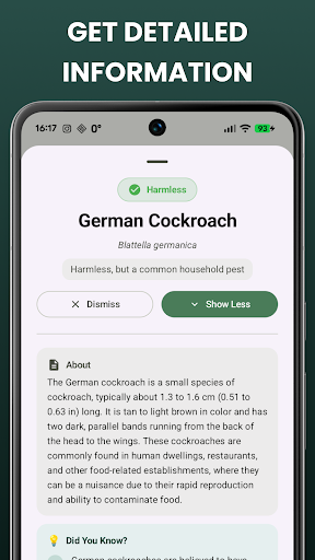 Pest Identifier Bug Scanner ekran görüntüsü