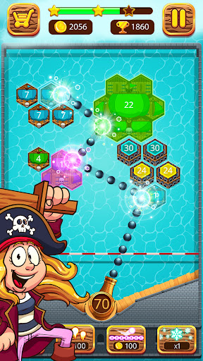 Pirate's cannon: a mega battle ekran görüntüsü