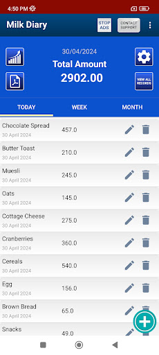 Milk Diary & Daily Grocery ekran görüntüsü