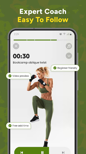 Military Calisthenics Women ekran görüntüsü