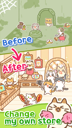 Cat Chef Snack Bar Tycoon ekran görüntüsü