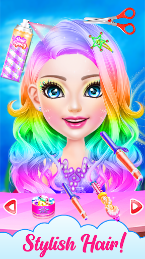 Mermaid Hairs Artist Makeover ekran görüntüsü