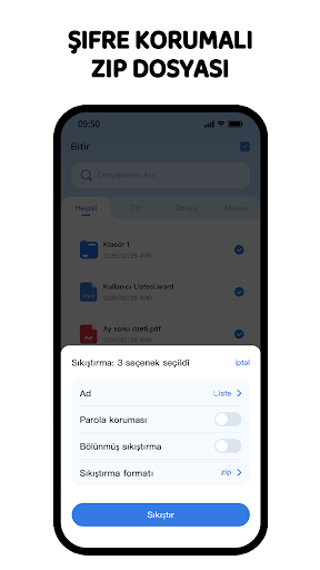 ZIPO: Zip & RAR Çıkarıcı ekran görüntüsü