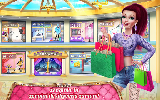 Zengin Kız - Alışveriş Oyunu ekran görüntüsü