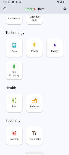 SmartX - Units Converter Tools ekran görüntüsü