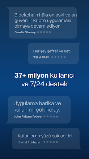 Blockchain.com Wallet: Kripto ekran görüntüsü