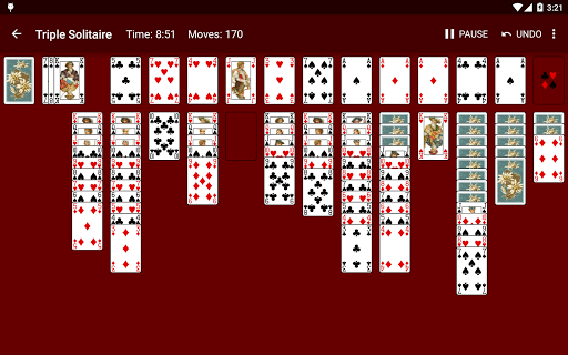 Triple Solitaire ekran görüntüsü