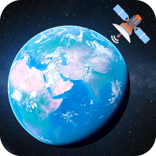 Satellite Earth Map