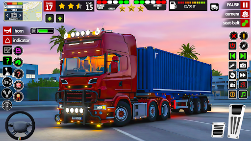 Cargo Truck Simulator Game ekran görüntüsü
