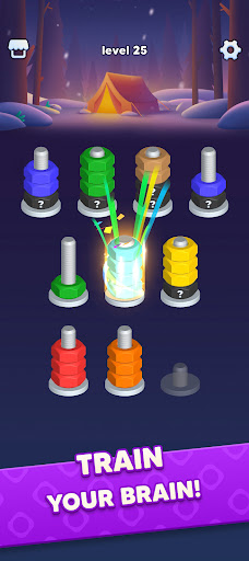 Nuts and Bolts: Sorting Games ekran görüntüsü