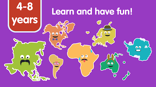 World Geography for kids ekran görüntüsü