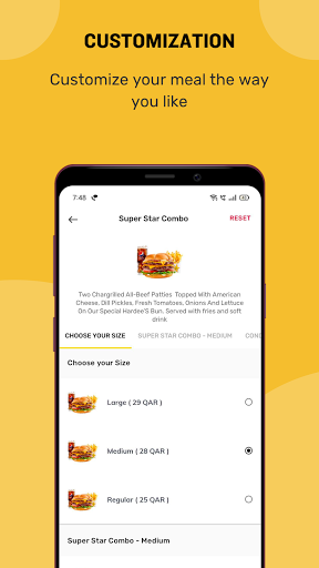 Hardee's Qatar - Food Delivery ekran görüntüsü