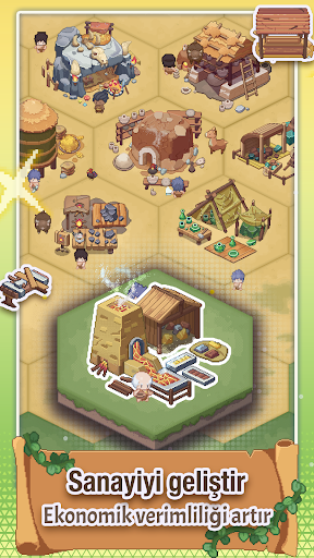 Pixel Civilization: Boşta ekran görüntüsü