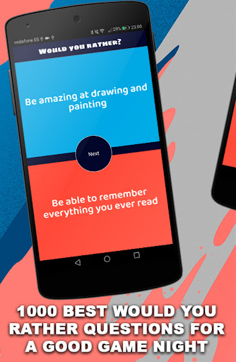 Would you rather? Quiz game ekran görüntüsü