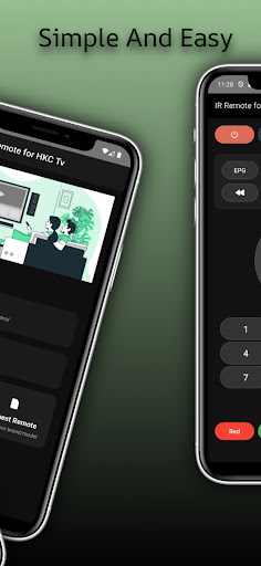 Remote for Hkc Tv ekran görüntüsü