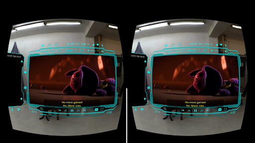 3D VR Player ekran görüntüsü