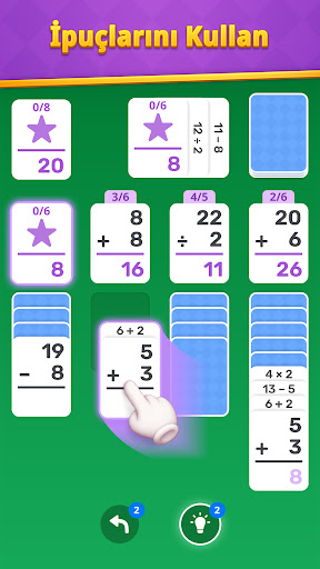 Math Solitaire: Brain Puzzle ekran görüntüsü
