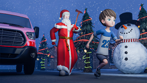 Korkunç Noel Baba Oyunu - Kor ekran görüntüsü