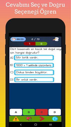 4. Sınıf Test Çöz Tüm Dersler ekran görüntüsü