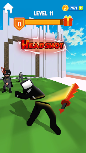 3D Kılıç Savaşı - Ninja Vuruşu ekran görüntüsü