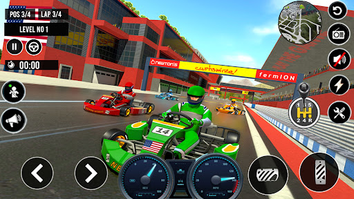 Go Kart Yarış Oyunları 3D ekran görüntüsü