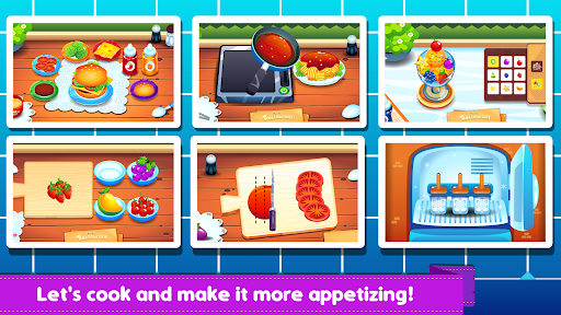 Marbel Restaurant - Kids Games ekran görüntüsü