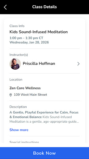 Zen Core Wellness ekran görüntüsü