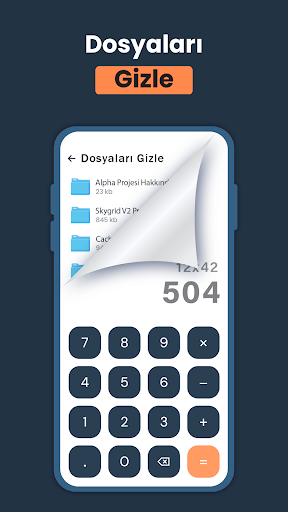 Hesap Makinesi Kilit- Hider ekran görüntüsü