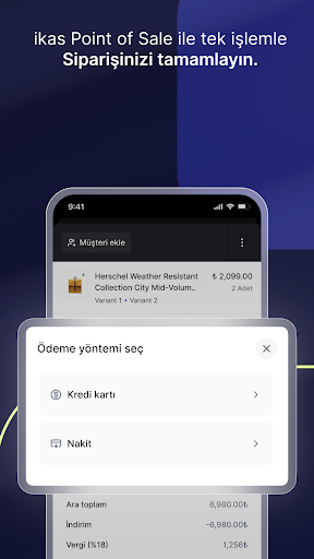 ikas Point of Sale ekran görüntüsü