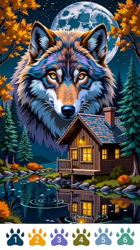 Wild Color - Paint by Number ekran görüntüsü