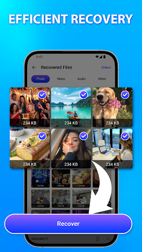 File Recovery, Restore Message ekran görüntüsü